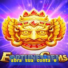abra sua conta e ganhe 20 reais