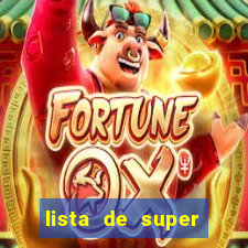 lista de super herois de a a z