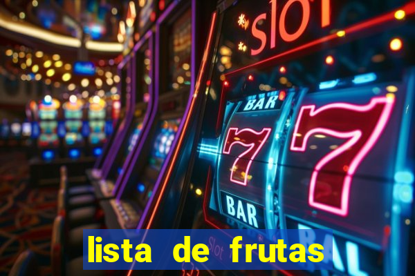 lista de frutas nativas do brasil
