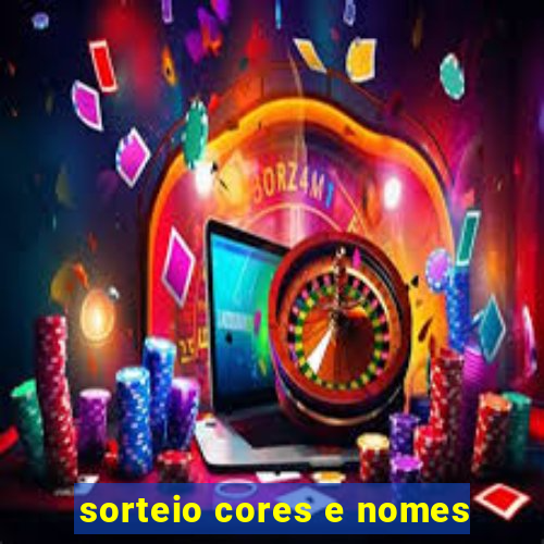 sorteio cores e nomes