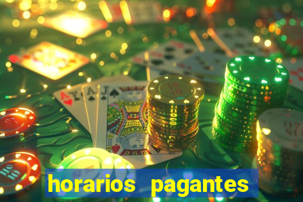 horarios pagantes fortune dragon