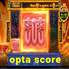 opta score