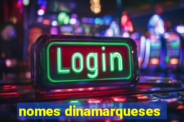 nomes dinamarqueses