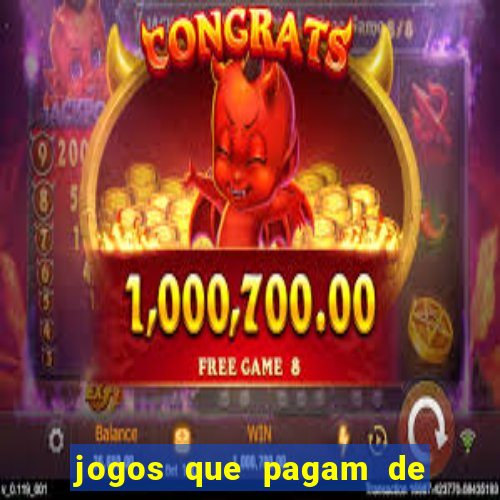 jogos que pagam de verdade sem depositar nada
