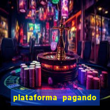 plataforma pagando no cadastro