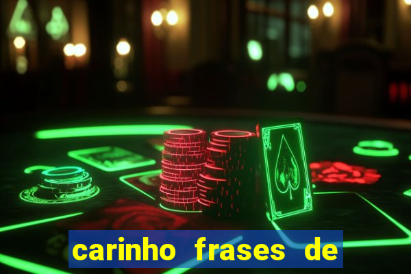 carinho frases de boa noite