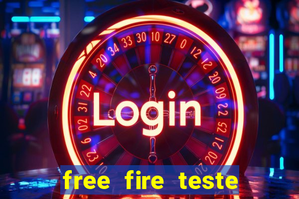 free fire teste grátis jogar agora