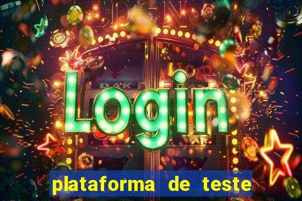 plataforma de teste pg demo