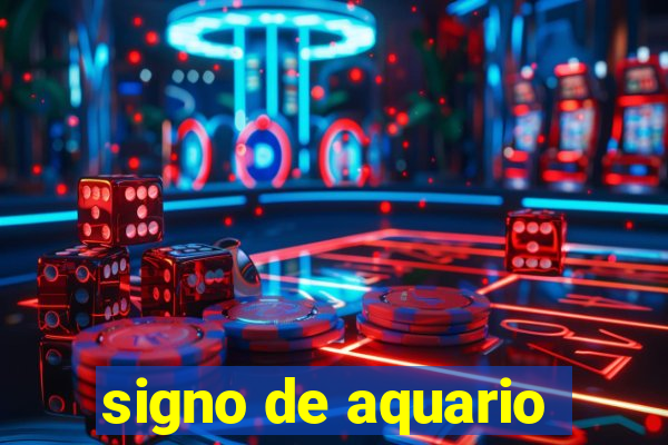 signo de aquario