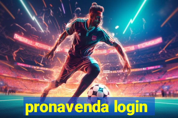 pronavenda login