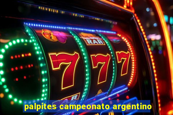 palpites campeonato argentino