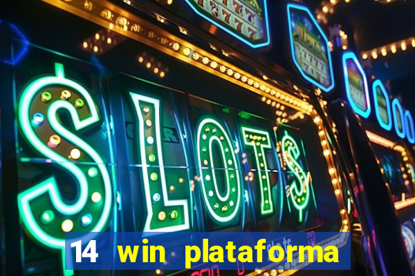 14 win plataforma de jogos
