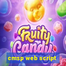 cmsp web script