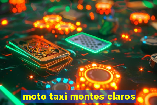 moto taxi montes claros