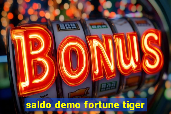 saldo demo fortune tiger