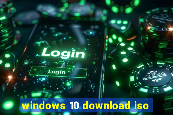 windows 10 download iso