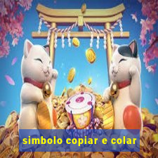 simbolo copiar e colar