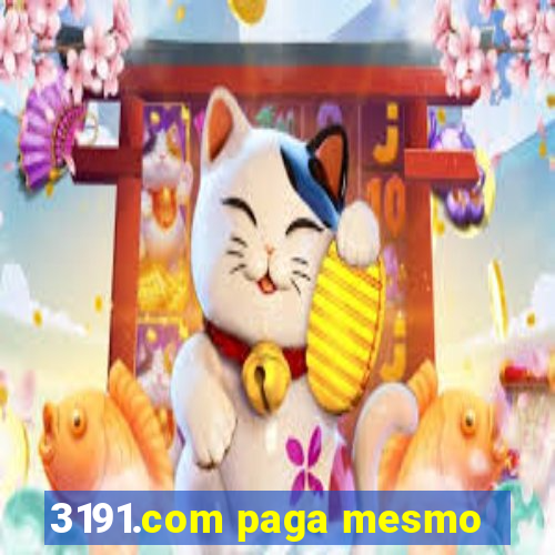 3191.com paga mesmo